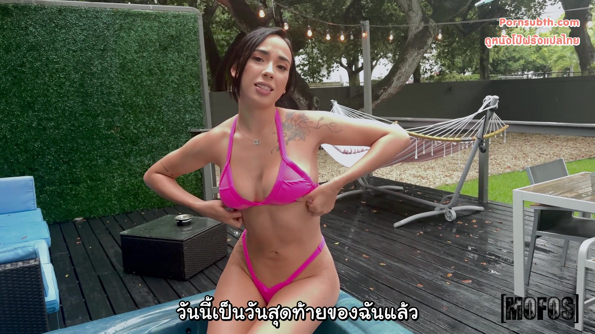 Gaby Ortega - Hot Sex In The Hot Tub ซับไทย